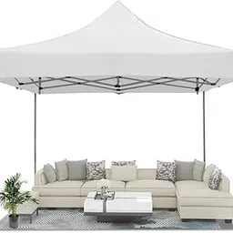 10x10 ft Outdoor Tent, Instant Folding Portable Shelter Completely Waterproof Perfect for Outdoor Living- Garden Canopy Tent for Decoration, Party, Events (White)-picture-28