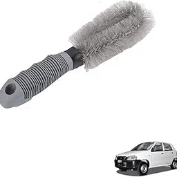 Kozdiko Car Alloy Wheel Cleaner Brush, Tire Wheel Rim Hub Washing Cleaner Brush Compatible with Maruti Suzuki Alto-picture-37