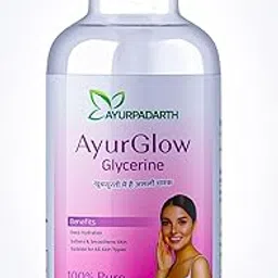 AyurGlow Glycerine liquid for face 100% Pure & Natural Glycerine for Beauty and Skincare-Perfect Radiance Glycerin For Soft And Moisturize, Dryness, Soft & Glowing Skin (120GM Unscented).-picture-53