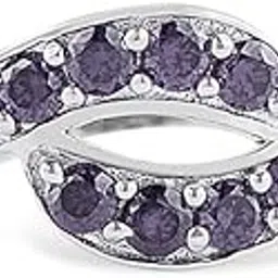 mia by tanishq 93 Kt Purple Glow Silver Finger Ring-picture-17
