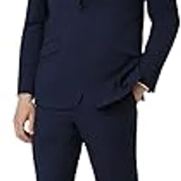 Men's Polyester Blend Three Piece Suit-Dress Set-image-44