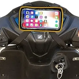 SAFAR ENTERPRISES Universal Scooty Mobile Holder/Pouch/Cover for Scooters Scooty Activa Jupiters and All Model Scooty Mobile Holder (S06E)-picture-17