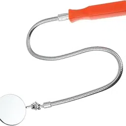 ULTECHNOVO 1 PC Telescopic Inspection Mirror Flexible Mirror Auto Car Inspection Tool Swivel Inspection Mirror Auto Round Mirror Vehicle Inspection Mirror Auto Telescoping Mirror-picture-15