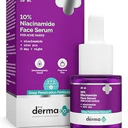 The Derma Co 10% Niacinamide Serum - 20 ml | With 2% Zinc, Powered by Deep Penetration Formula™ | Fades Acne Marks, Controls Oil & Reduces Dark Spots | Exclusively Available on Amazon-image-60