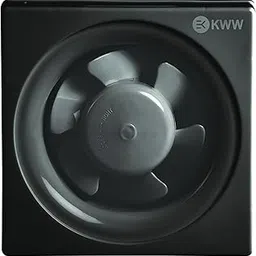 KWW Freshy Noiseless Exhaust/Ventilating Fan for Kitchen, Bathroom | High Air Flow | Rust Proof | Copper Motor | 2 Yrs Warranty (Black, 200mm)-picture-25