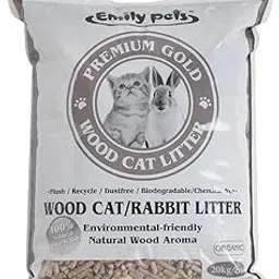 Emily Pets Pine Wood Cat Litter for Cat & Rabbit 4.5kg-image-1