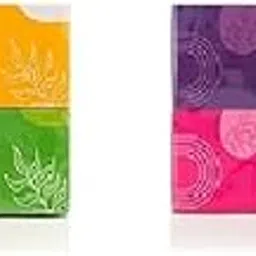 HRK Soften 2 Ply Facial Tissue Box | Car Tissue - Pack of 4 (80 Pulls Per Box, 320 Sheets (640 sheets)-picture-17
