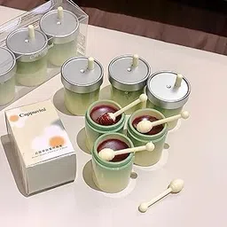 CAPPUVINI Straw Cup Glossy Lipstick Set | Lip Care | High Shine Gloss Finish | Non-Sticky Long-Lasting Formula | Red Pink Nude Shades | Cute Adorable Packaging | Liquid Matte Lipsticks Combo Pack | Honey Dipper Applicator | Waterproof for Women Teen Girls-image-93