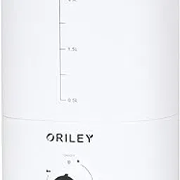 Oriley 2111C Ultrasonic Cool Mist Humidifier for Home Office Adults and Baby Bedroom (1 Year Warranty) (2.3L, 18W, Solid White)-picture-27