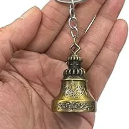 xwing ALPHA WING Guardian Bell Keychain for Bike，Motorcycle & Car – Brass Hindu Tibetan Style Lucky Charm, Good Luck Guardian Bell Key Chain for Protection and Rider Safety-picture-53