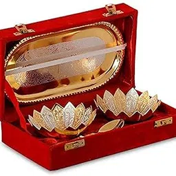 Handmade Metal Dessert Bowls, 5-Piece-picture-16