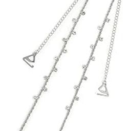 el regalo 1 Pair Fancy Crystal Stones Bra Shoulder Straps- Beauty Back Shoulder Strap Bra Adjustable Shoulder Strap for Wedding/Party Gowns-picture-24