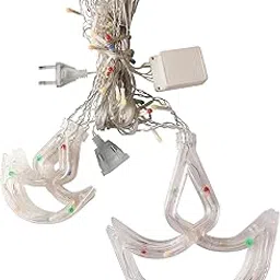 MZ 311 6 x 6 Transparent Diya Multicolor Light Multi-Functions 5 Modes with 4.5m Length & 112 LEDs-picture-42