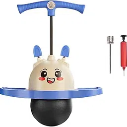 BNF® Pogo Jump Ball Strong Grip Toy Sport for Training Children Kindergarten Blue-Sporting Goods-Fitness Running & Yoga-Fitness Equipment & Gear-Exercise Balls-1 Pogo Jumping Ball1 1 Inflation Pin-image-47