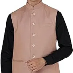 modi jacket Men's Orange Terry Wool Textured Regular Fit Jacket::OOEO-picture-23