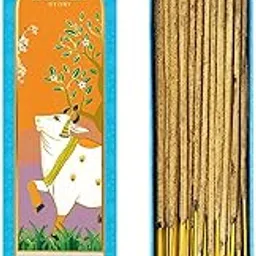 The Happiness Story Sandalwood Incense Sticks 40 Sticks Recycled Temple Flowers-picture-45