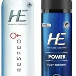 generic He Respect Advanced Grooming Body Spray + HE Power Men's Perfume Combo Pack of 2-picture-41
