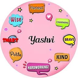 ARTBUG Yashvi Name Customizable Stylish Fridge Sticker Magnet - Personality Trait Quotes - Happy Birthday Gift for Friend, Son, Daughter, Kids, Husband, Wife-picture-36
