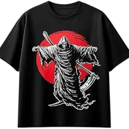 Devil Inside Me Oversized Black T-Shirt ? Premium French Terry Cotton | Soft, Streetwear & Bold Style-picture-23