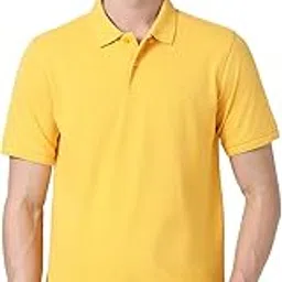 peter england Men's Solid Regular Fit T-Shirt-picture-26