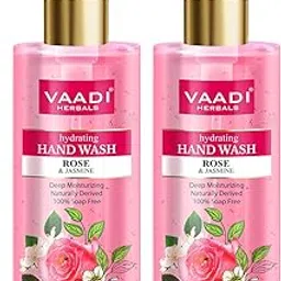 Vaadi Herbals Hydrating Rose and Jasmine Hand Wash - 250 ml (Pack of 2)-picture-21