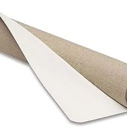 KABEER ART Roy Fine Art Painting Drawing and Sketch Accessories Primed Linen Canvas Roll (White, 12 Inch X 5 Meter)-picture-24