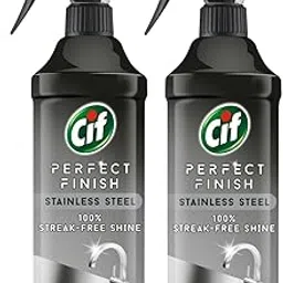 Cif Stainless Steel Cleaner 435ml pof 2 image 1