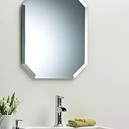 TINITALO Frameless Decorative Mirror Glass for Wall Mirror Bathrooms Home Mirror Decor Size : 12 x 18 Inch QG 138-picture-24