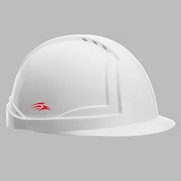 PERF Safety Helmet for Construction & Outdoor Work|Easy 3D Fitting System for Any Head Size|Lightweight|8-Point Support Easy Impact Absorption Sweatband|Orbit-R|White-picture-11