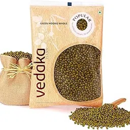 Amazon Brand - Vedaka Unpolished Green Moong Dal | Whole | 1 Kg | Popular Green Moong Dal | Naturally Rich in Protein | Naturally Cholesterol Free-picture-27