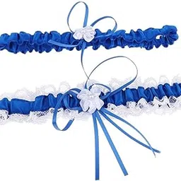 calandis ™ Ribbon Lace Wedding Garter Prom Bridal Garter, Garter Belt for Women Blue | Garter Belts | Intimates & Sleep | Womens Clothing-picture-21