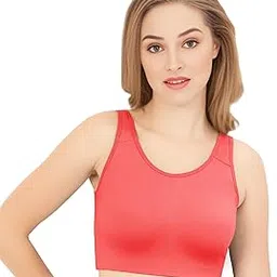 trylo Women's Cotton Stretch Wire Free Casual Padded Full Coverage Bra-picture-16