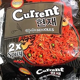 HRBS Current Hot & Spicy 2X Spicy Non Veg Soup Noodles 300Gms (3 * 100Gms) Instant Tasty Noodle From Nepal Tasty Easy To Make Noodle image 1