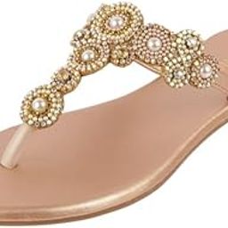 metro Women's Faux Leather Embellished Comfy Slippers-picture-22