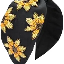 Black and Bloom Headband-image-27