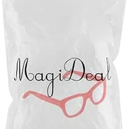 Merishopp 4x1/6 Cute Doll Glasses ABS PP Glasses Fashion Gift Lensless Kids Toys Red-image-74