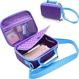 CASEMATIX Portable Nail Drill Machine Case - Professional Hard Shell Bag for Rechargeable Nail Machine Compatible with Nails Drill from AIRSEE, AZ GOGO, MelodySusie, NATPLUS and More-image-64