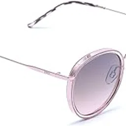 enrico Moden Lenon Sunglass with Round Frames | Polycarbonate Material |Adults-Unisex Sunglasses with Cover Case-picture-16