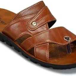 paragon Men's Slip On Brown Sandals | Trendy Casual Slip-on Sandals with Cushioned Footbed, and Durable Construction | Perfect for Everyday Casual Wear (UK: 8)-picture-38