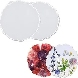 Silicone Circle Coaster Mould – (4 Inch) | Durable & Flexible DIY Resin Molds | Reusable, Non-Stick, Easy Release for Coaster Making & Home Décor (2) image 1