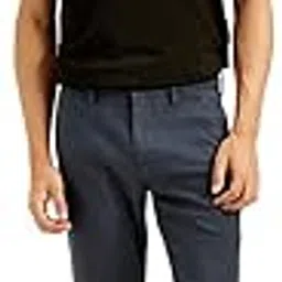 levi's Men's Dark-Blue Slim Fit Trousers-picture-13
