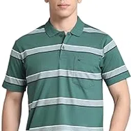 monte carlo Men's Regular Fit Polo T-Shirt | Half Sleeve | Striped Collared Tee | Casual Everyday Wear | Stylish & Comfortable Tshirt for Men-picture-21