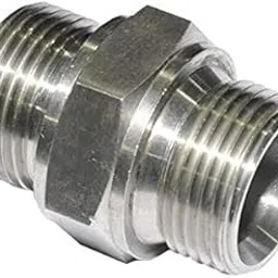 Hydraulic heavy duty Hex male Nipple Connector adapter Reducer size 1/2" inch x 1/4" inch BSP Zinc Plated Reducing Pipe Fitting-picture-24
