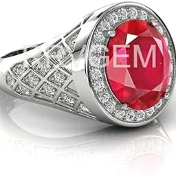 apsstone Natural Ruby RING 8.25 Ratti Certified Handcrafted Finger Ring With Beautifull Stone manik RING panchdhatu for Men and Women-picture-41