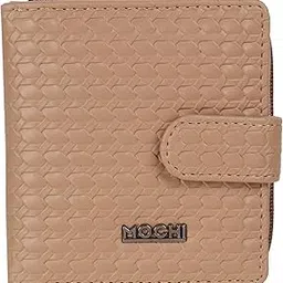 mochi Women Beige Faux Leather Casual Wallet with Premium Metal Logo (95-139)-picture-15