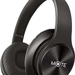 M@te Bluetooth On-Ear Headphones with Mic, Upto 15 Hours Playback, 10MM Drivers, Padded Ear Cushions, Integrated Controls, and Dual Modes (Drum BEAT-007)-picture-49