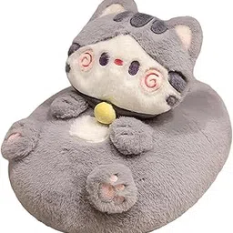 Merishopp Foot Warmer Women Men Creative Comfortable Winter Shoe for Dorm Home Bedroom Gray-image-28