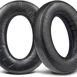 SOULWIT Earpads Replacement for Parrot Zik 1.0 Wireless Bluetooth Headphones, Ear Pads Cushions with Soft Protein Leather and High-Density Memory Foam - Black-picture-13