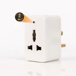 SAFETYNET Smart Plug Device with Built-in 32GB Memory | 1080p Full HD Video & Audio | WiFi App View on Mobile & PC | Loop Recording | Direct AC Powered | Compact Indoor Use Plug Adapter.-image-4