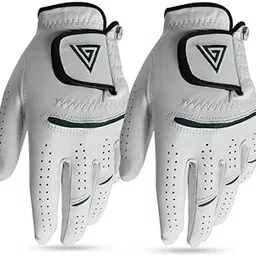 Viper Golf Men's TourTuf 2.0 Cabretta Leather Glove - Left Hand - Pack of 2 (Medium, White)-picture-15